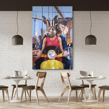 They Were Always a Team (Original Painting)