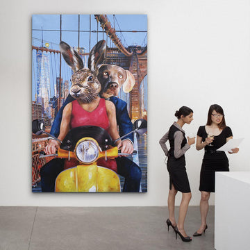 They Were Always a Team (Original Painting)