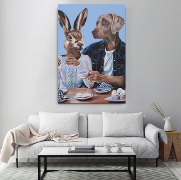 They Were Always a Team (Original Painting)