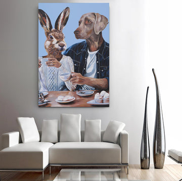 They Were Always a Team (Original Painting)