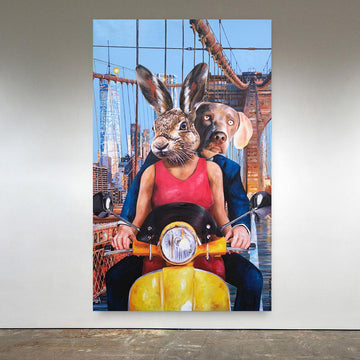 They Were Always a Team (Original Painting)