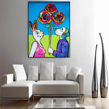 They Were Always Thankful (Original Painting)