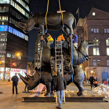 The Last Three (Bronze Sculpture)