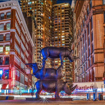 The Last Three (Bronze Sculpture)