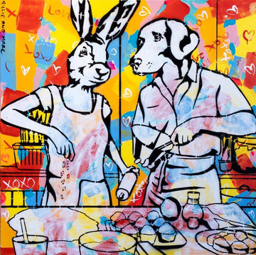 They thought yummy!! (Original Painting)