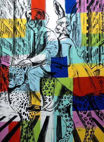 They were a wild couple living in the city