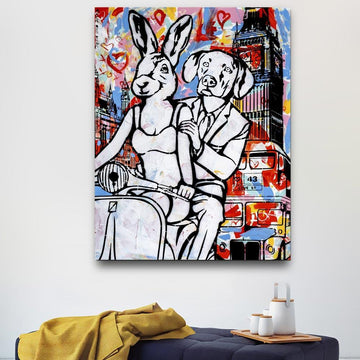 They were Londoners (Original Painting)