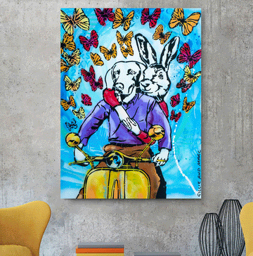 This was the day (Original painting)