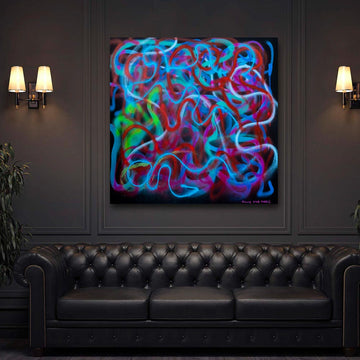 Brainwaves - Thoughtful (Original Painting)
