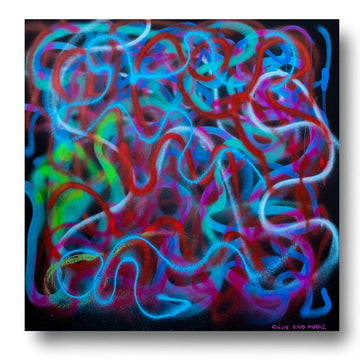 Brainwaves - Thoughtful (Original Painting)