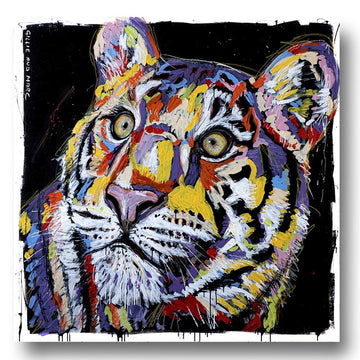 The tiger cub was born to be free (Original Painting)