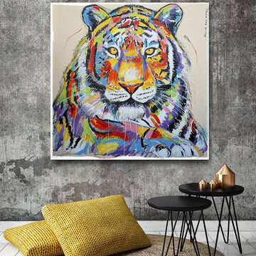 The Bengal tiger was always hungry for more (Original Painting)