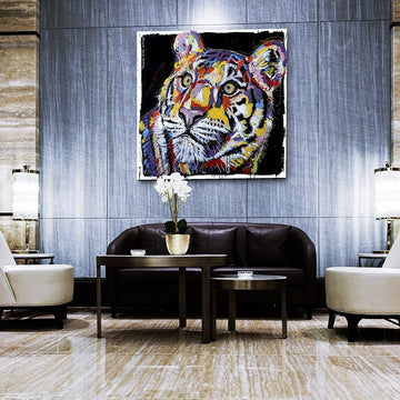 The tiger cub was born to be free (Original Painting)