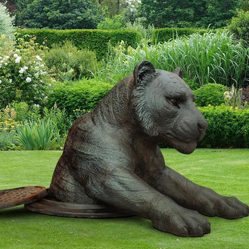 Come Out, Come Out Tiger, Wherever You Are (Bronze Sculpture, Large)