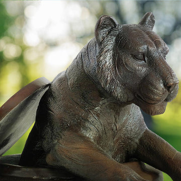 Come Out, Come Out Tiger, Wherever You Are (Bronze Sculpture, Large)