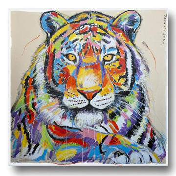 The Bengal tiger was always hungry for more (Original Painting)