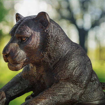 Come Out, Come Out Tiger, Wherever You Are (Bronze Sculpture, Large)