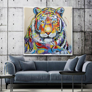 The Bengal tiger was always hungry for more (Original Painting)