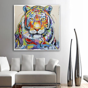 The Bengal tiger was always hungry for more (Original Painting)