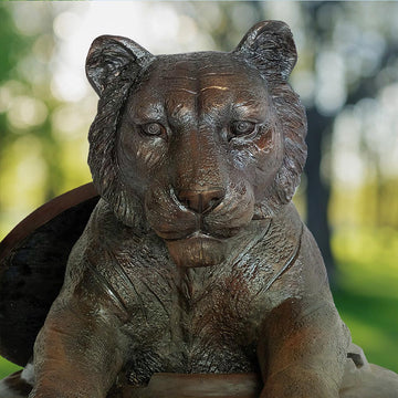 Come Out, Come Out Tiger, Wherever You Are (Bronze Sculpture, Large)