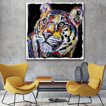 The tiger cub was born to be free (Original Painting)
