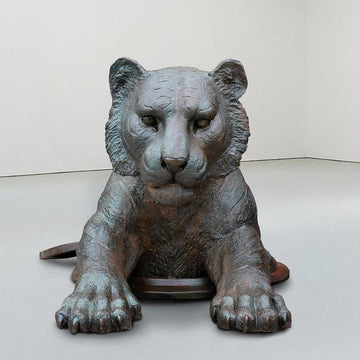 Come Out, Come Out Tiger, Wherever You Are (Bronze Sculpture, Large)