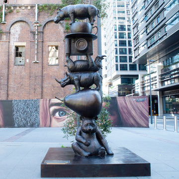 Tower of Love (Bronze Sculpture)