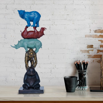 Love the Last Stack (Bronze Sculpture)