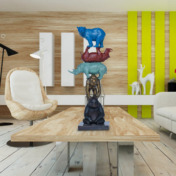 Love the Last Stack (Bronze Sculpture)