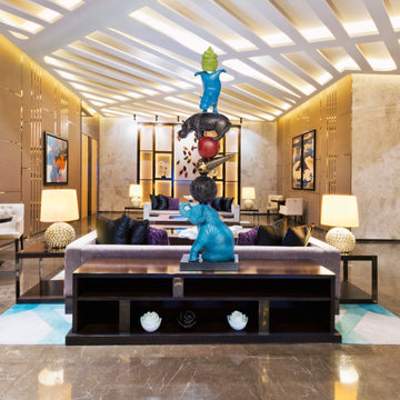 Everything Stacked Up (Bronze Sculpture)