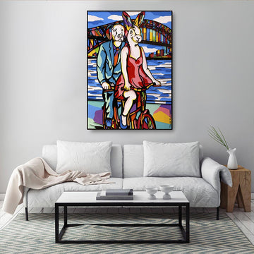 They had travel in their hearts (Original Painting)