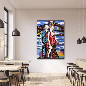 They had travel in their hearts (Original Painting)