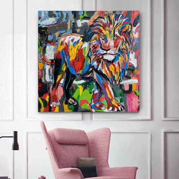 He was the true king (Original Painting)