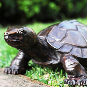 Short-necked Turtle (Bronze Sculpture)