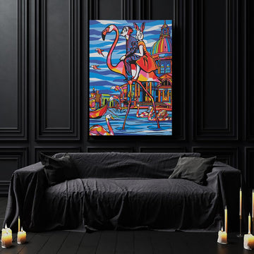 They Were Venice Lovers (Original Painting)