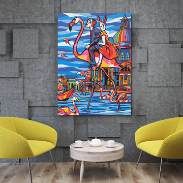 They Were Venice Lovers (Original Painting)