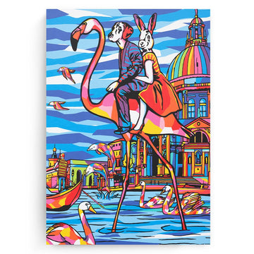 They Were Venice Lovers (Original Painting)