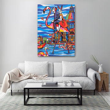They Were Venice Lovers (Original Painting)