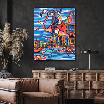 They Were Venice Lovers (Original Painting)