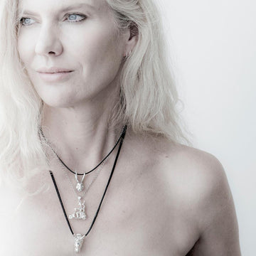 Her heart was wild like his (Pendant)