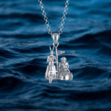 They loved riding side by side (Pendant)