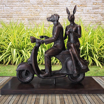 Riding Together (Bronze Sculpture)