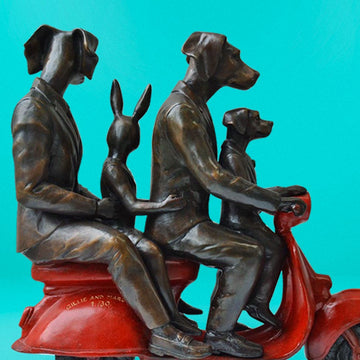Proud to Be a Family (Bronze Sculpture)