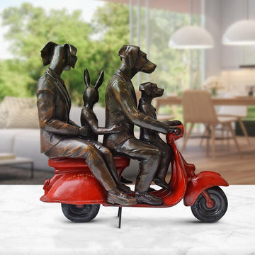 Proud to Be a Family (Bronze Sculpture)