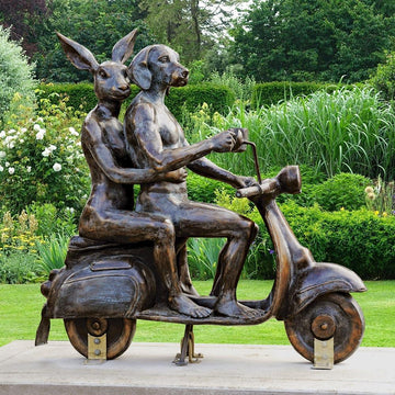 It Takes Two (Bronze Sculpture)
