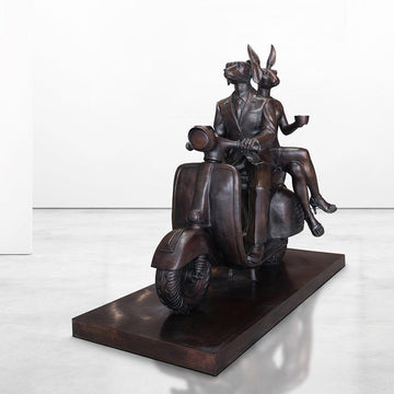 Riding Together (Bronze Sculpture)