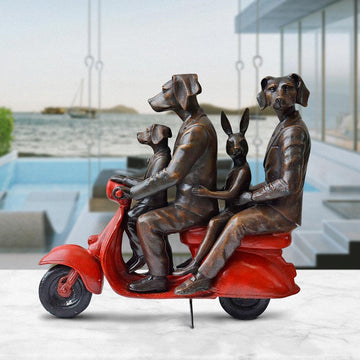 Proud to Be a Family (Bronze Sculpture)