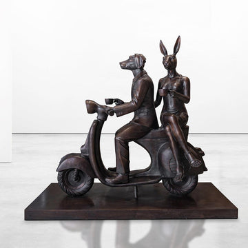 Riding Together (Bronze Sculpture)