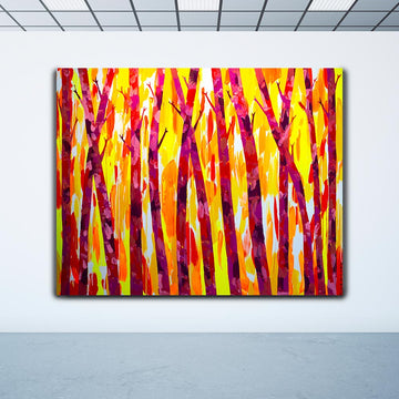 Trees of Vibrance (Original Painting)