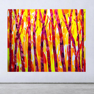Trees of Vibrance (Original Painting)